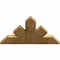 Ekena Millwork Saratoga Rough Sawn Timber Gable Bracket, Western Red Cedar, 36"W x 21"H x 2"D x 6"F, 14/12 Pitch GBW036X21X0206SAR00RWR - alternate 3